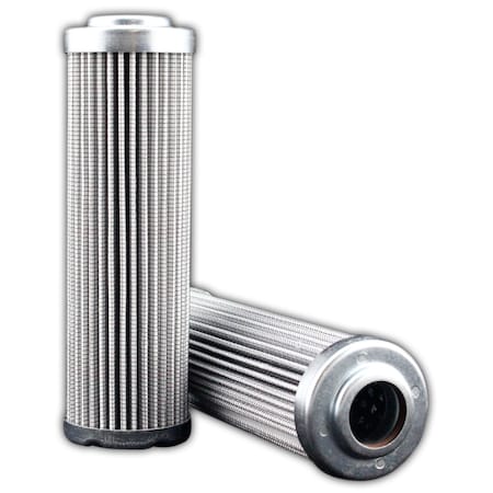 Hydraulic Filter, Replaces DENISON DE0112V2C03, Pressure Line, 3 Micron, Outside-In